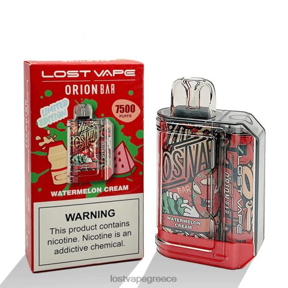 κρέμα καρπουζιού Lost Vape pods near me - Lost Vape Orion μπαρ μιας χρήσης | 7500 ρουφηξιά | 18 ml | 50 mg LNN4H99
